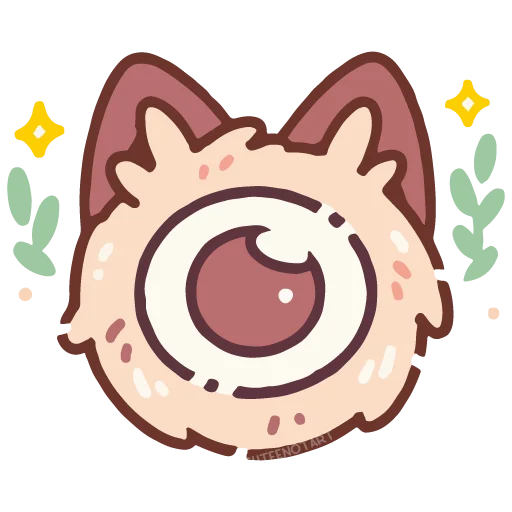 🐱 Стикер «cute doodle» для Telegram