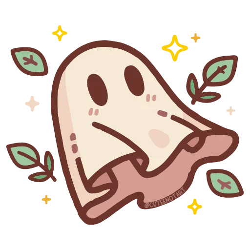 👻 Стикер «cute doodle» для Telegram