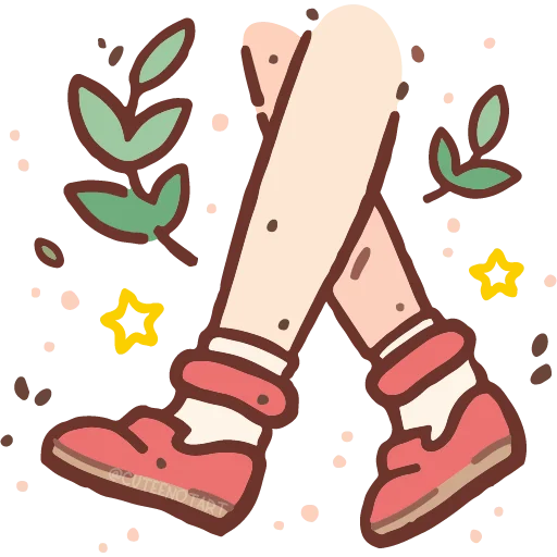 ❤️ Стикер «cute doodle» для Telegram