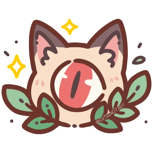 🐱 Стикер «cute doodle» для Telegram