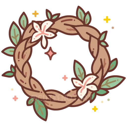🌱 Стикер «cute doodle» для Telegram