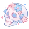 Стикер 24 ☠️ розовые эмодзи