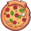 🍕 Эмодзи «Нейропицца ->» для Telegram