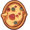 🍕 Эмодзи «Нейропицца ->» для Telegram