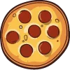🍕 Эмодзи «Нейропицца ->» для Telegram