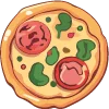 🍕 Эмодзи «Нейропицца ->» для Telegram