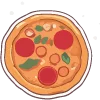 🍕 Эмодзи «Нейропицца ->» для Telegram