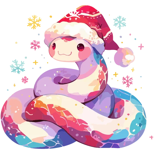 🐍 Стикер «Snakes 2025» для Telegram