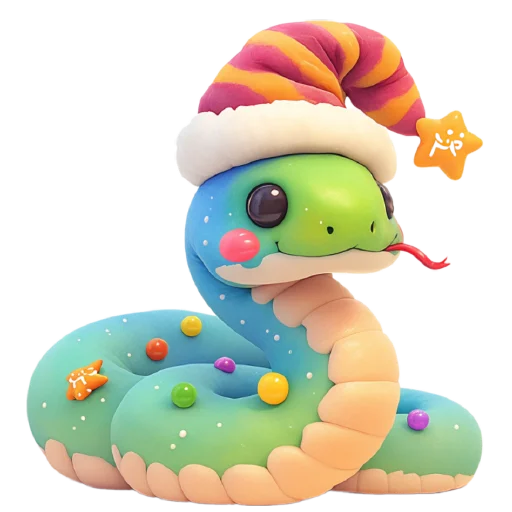 🐍 Стикер «Snakes 2025» для Telegram