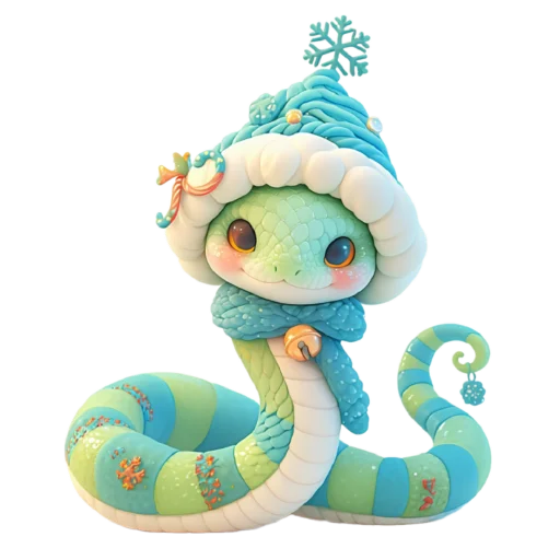 🐍 Стикер «Snakes 2025» для Telegram