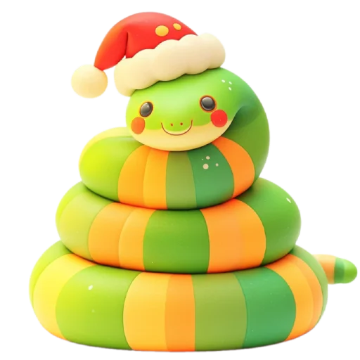 🐍 Стикер «Snakes 2025» для Telegram