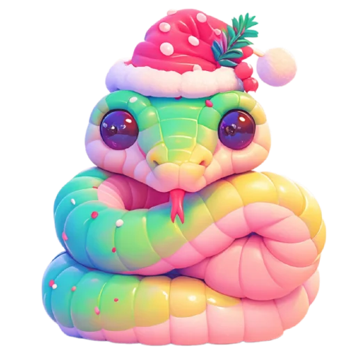 🐍 Стикер «Snakes 2025» для Telegram
