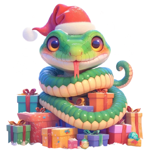 🐍 Стикер «Snakes 2025» для Telegram