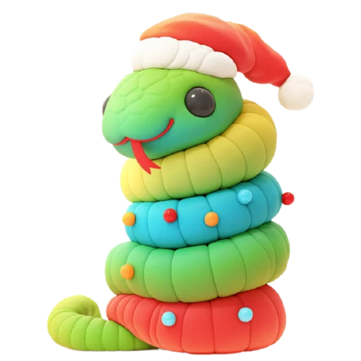 🐍 Стикер «Snakes 2025» для Telegram