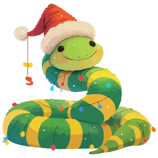 🐍 Стикер «Snakes 2025» для Telegram