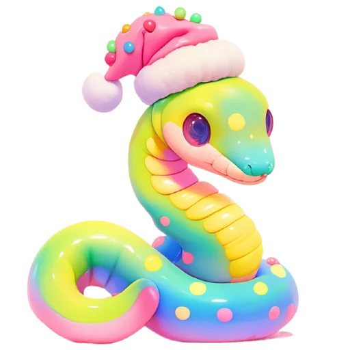 🐍 Стикер «Snakes 2025» для Telegram