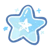 ⭐️ Эмодзи «голубой шёпот ©» для Telegram