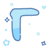 🔠 Эмодзи «голубой шёпот ©» для Telegram