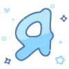 🔠 Эмодзи «голубой шёпот ©» для Telegram