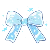 🎀 Эмодзи «голубой шёпот ©» для Telegram