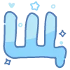 🔠 Эмодзи «голубой шёпот ©» для Telegram
