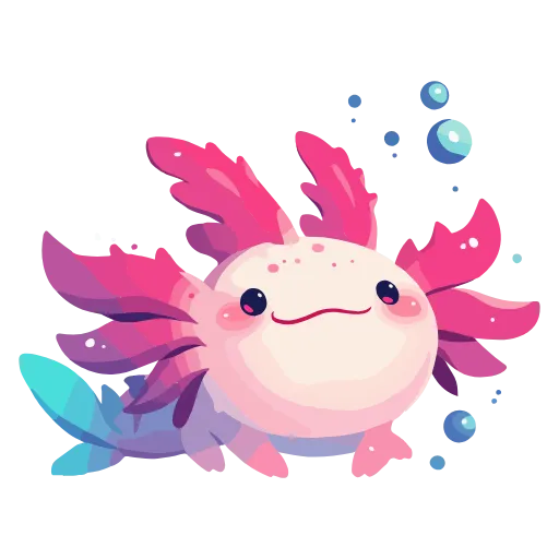 Стикер 23 Axolotl