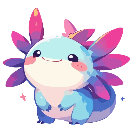 Стикер 11 Axolotl