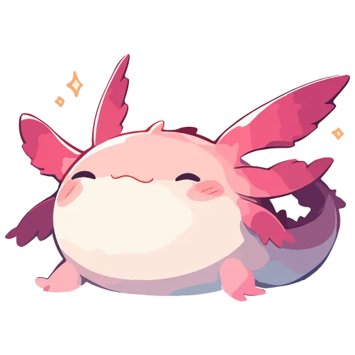 Стикер 31 Axolotl