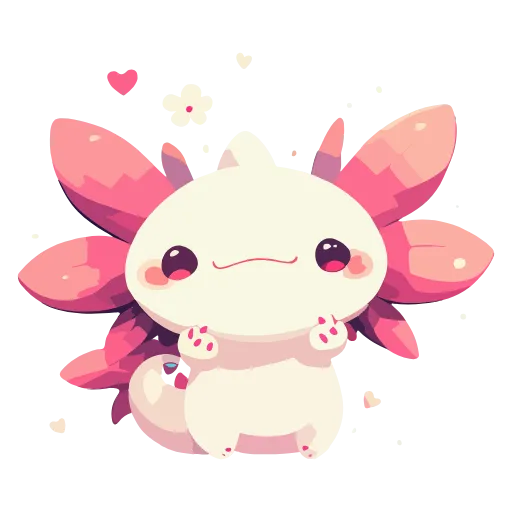 Стикер 29 Axolotl