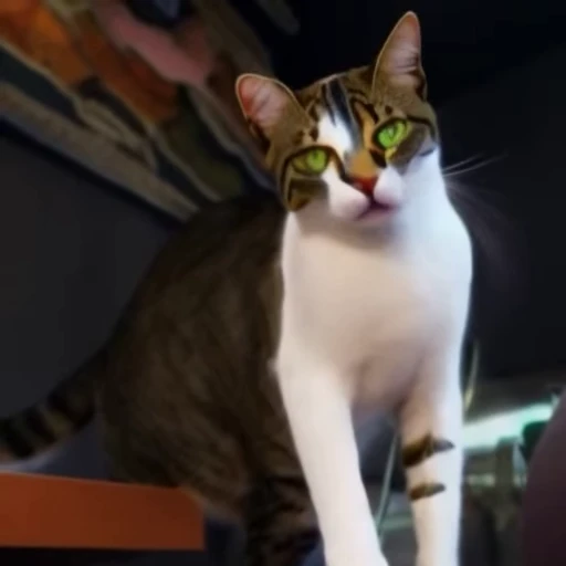 🤯 Стикер «Neuro Cats Нейро Коты» для Telegram