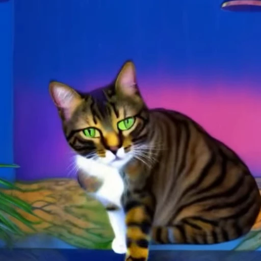 🤒 Стикер «Neuro Cats Нейро Коты» для Telegram