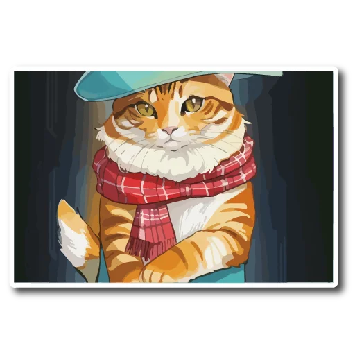 🌹 Стикер «Нейрокоты» для Telegram