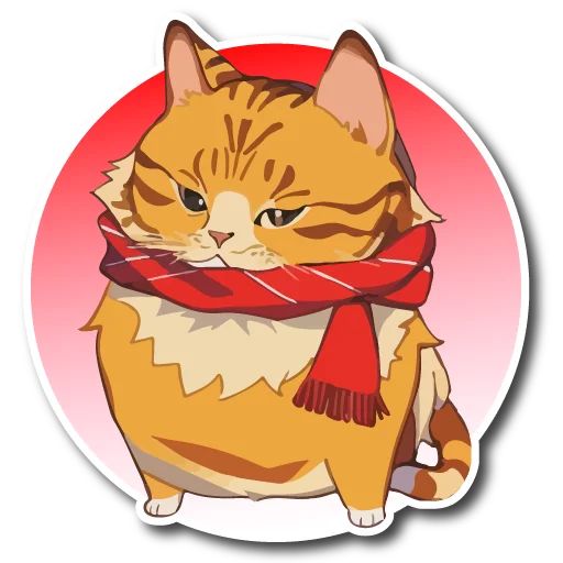 😡 Стикер «Нейрокоты» для Telegram