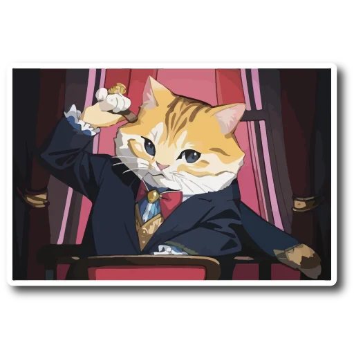 🤐 Стикер «Нейрокоты» для Telegram