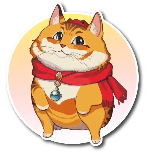 ☺️ Стикер «Нейрокоты» для Telegram