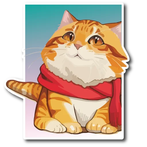 🥰 Стикер «Нейрокоты» для Telegram