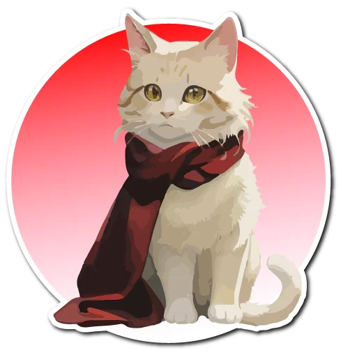 👹 Стикер «Нейрокоты» для Telegram