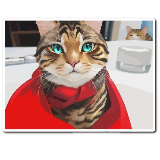 😺 Стикер «Нейрокоты» для Telegram