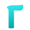 😍 Эмодзи «Голубые буквы, цифры, иконки» для Telegram