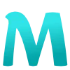 😍 Эмодзи «Голубые буквы, цифры, иконки» для Telegram