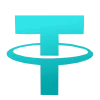 💵 Эмодзи «Голубые буквы, цифры, иконки» для Telegram
