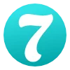 7️⃣ Эмодзи «Голубые буквы, цифры, иконки» для Telegram