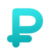 💰 Эмодзи «Голубые буквы, цифры, иконки» для Telegram