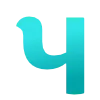 😍 Эмодзи «Голубые буквы, цифры, иконки» для Telegram