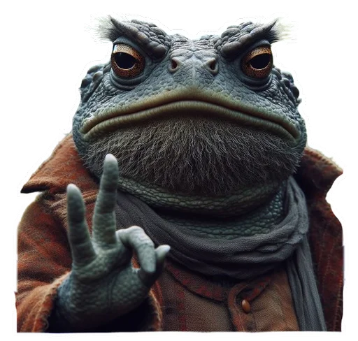 👌 Стикер «Neuro Toads» для Telegram