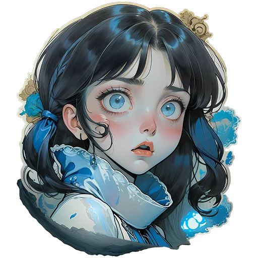 😮 Стикер «Neuro Anime» для Telegram