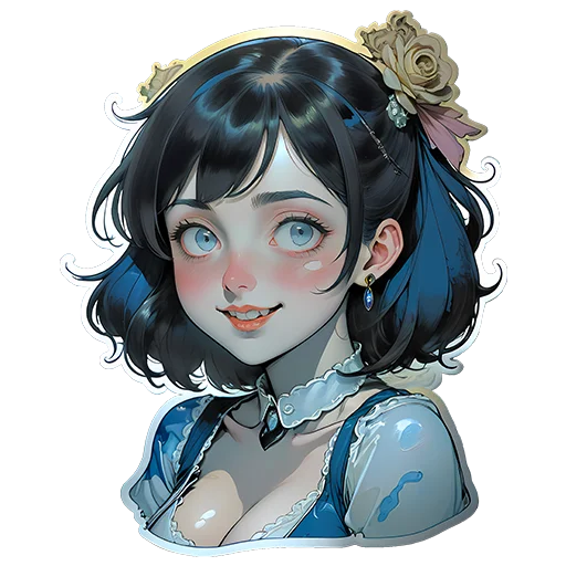 😀 Стикер «Neuro Anime» для Telegram