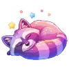 Стикер 24 🦝 Набор эмоджи с нейро енотиками и всяким рандомчиком