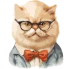 🐈‍⬛ Эмодзи «Кошатник (ω)» для Telegram