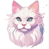 🐈‍⬛ Эмодзи «Кошатник (ω)» для Telegram